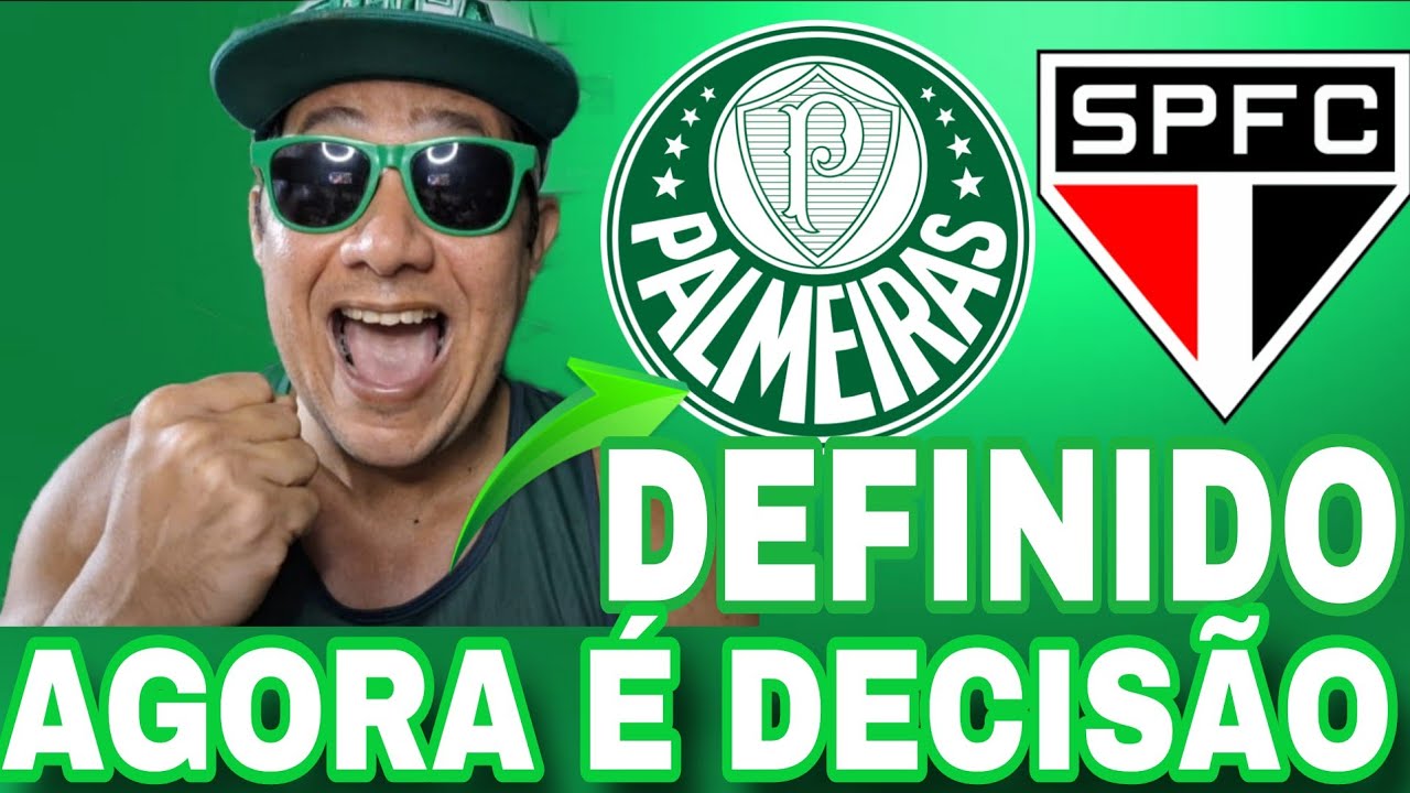 BOMBA /DEFINIDO ADVERSÁRIO DO PALMEIRAS, SERÁ O CLÁSSICO PALMEIRAS X SÃO PAULO. 