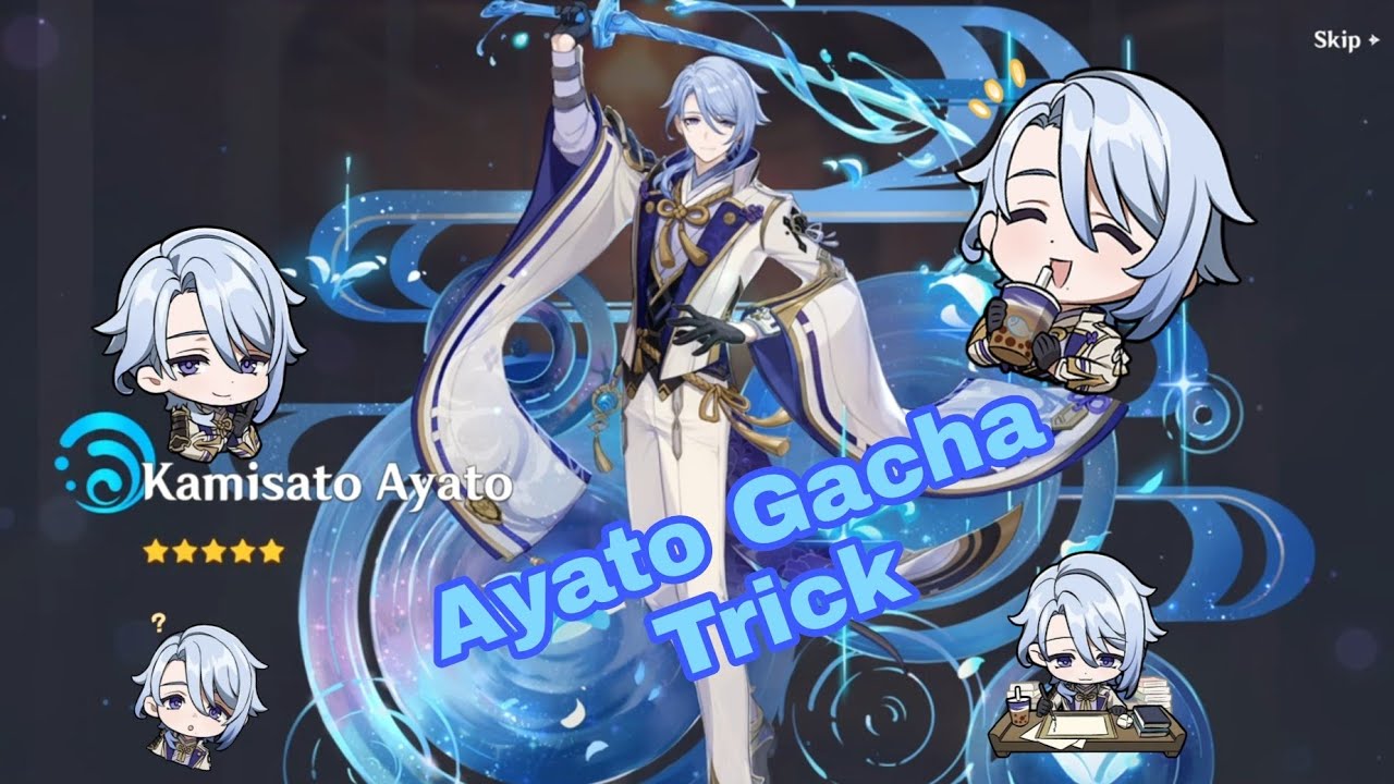 || Gacha Trick || How to easily get Ayato