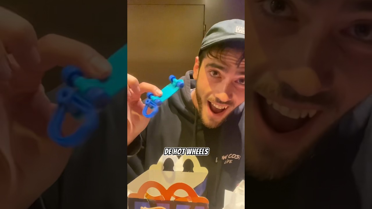 😱 FINGERBOARD GRATIS ✅🎯 #fingerboard #youtubeshorts #techdeck #fingerskate #hotwheels #mcdonalds