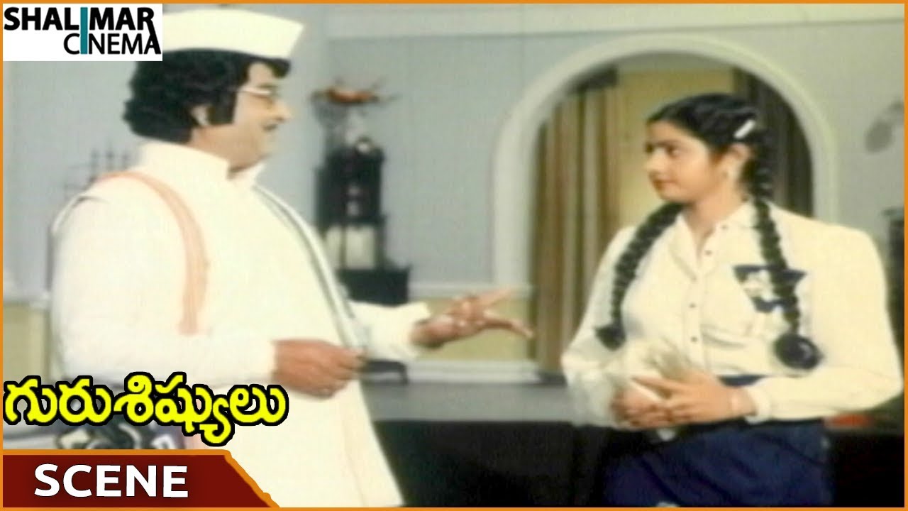 Guru Sishyulu Movie || Satyanarayana Informs I Will Take You To Town || ANR,Krishna ||Shalimarcinema