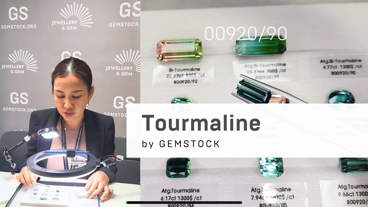 Rare Tourmalines from Afghanistan | GEMSTOCK Showcase