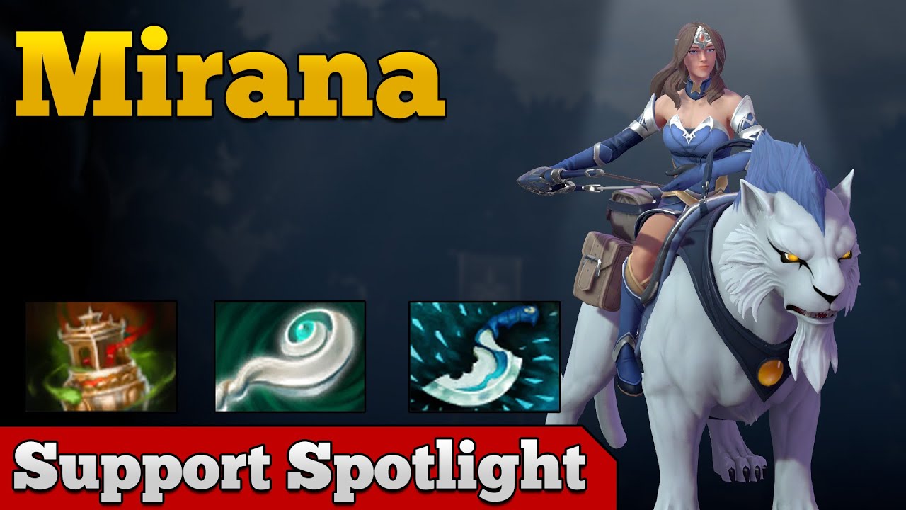 Support Spotlight: Mirana 4 | Dota 2 7.31b