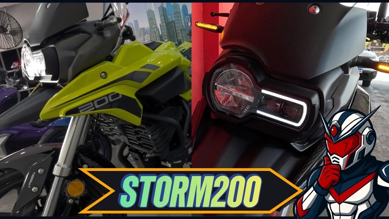 Frente a Frente com a Moto - Shineray Storm200 - A Moto com Melhor Custo Benefício !!