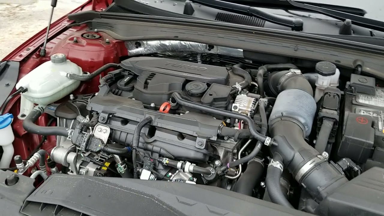 Engine Bay Tour:  2021 Kia K5 LXS 1.6L 16 Valve Turbo