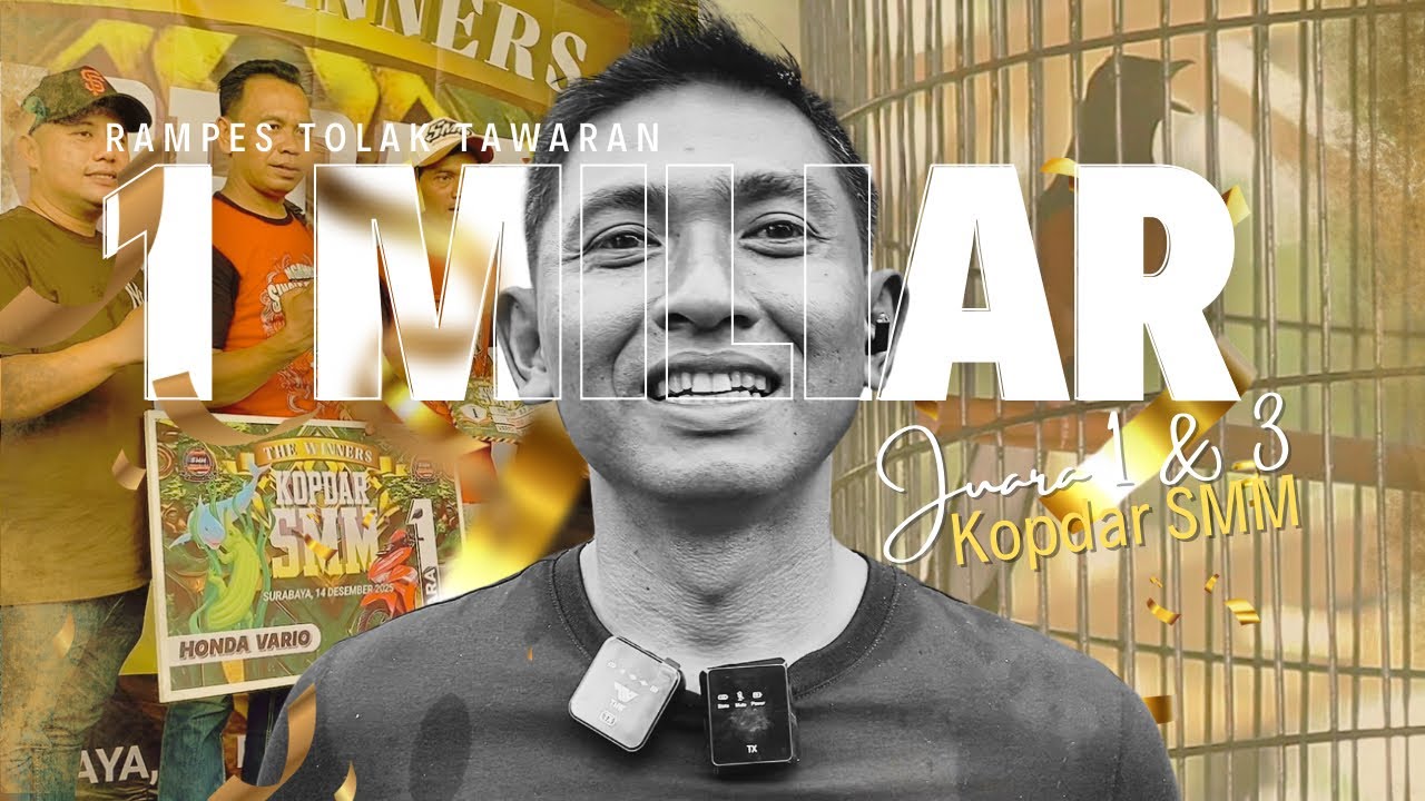 Main Makin Istimewa‼️Rampes Juara Sesi Utama Kopdar SMM
