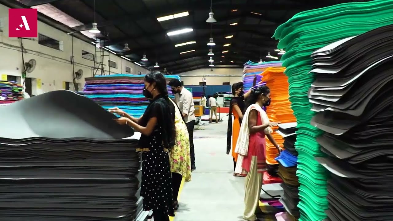 Largest Yoga Mat Manufacturing Company in Gujarat | Arcturus Foam Industries | QC & Dispatch