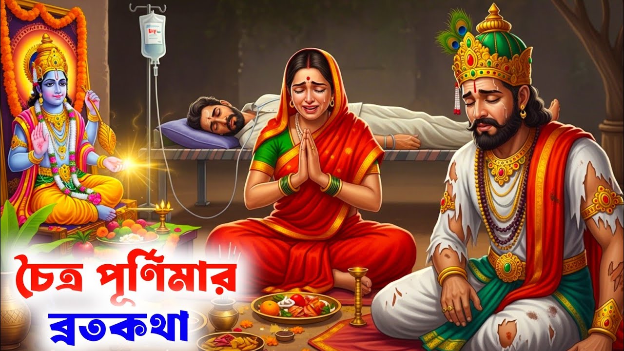 চৈত্র পূর্ণিমায় এই ব্রত কথাটি শুনুন | Chaitra Purnima Vrat Katha | Chaitra Purnima 2026 