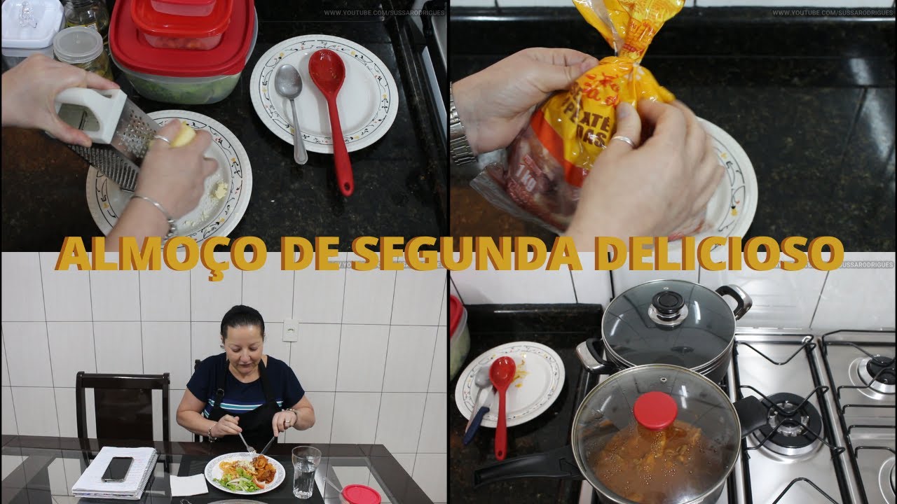 ALMO&Ccedil;O COMPLETO | FRANGO COM MOLHO