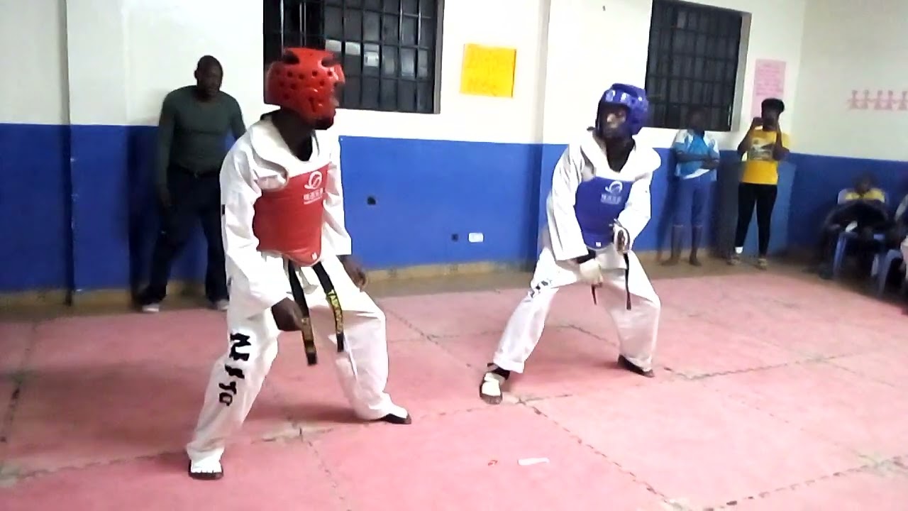 Kenya Taekwondo (SHOFCO) ~ Fly weight finals