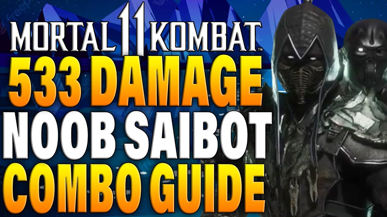 Mortal Kombat 11 Комбо Нуб Сайбота - Учебное пособие по комбинациям Нуб Сайбота из MK11 - Дариус П.