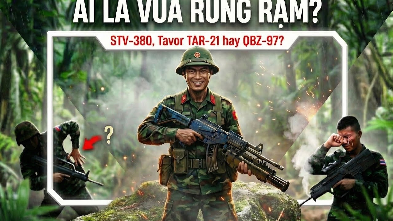 STV-380, Tavor TAR-21 или QBZ-97: Кто же король джунглей?