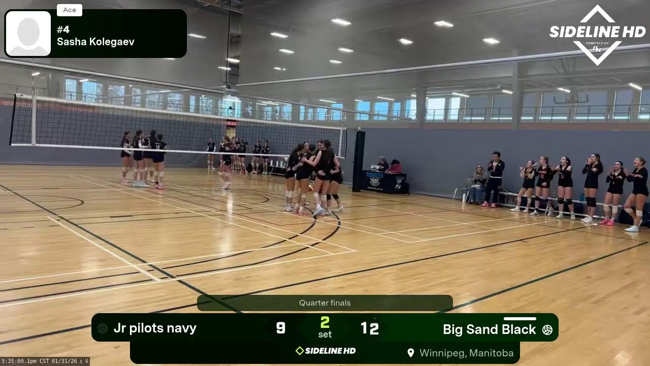 Big Sand Black vs. Jr pilots navy (2026.01.31)