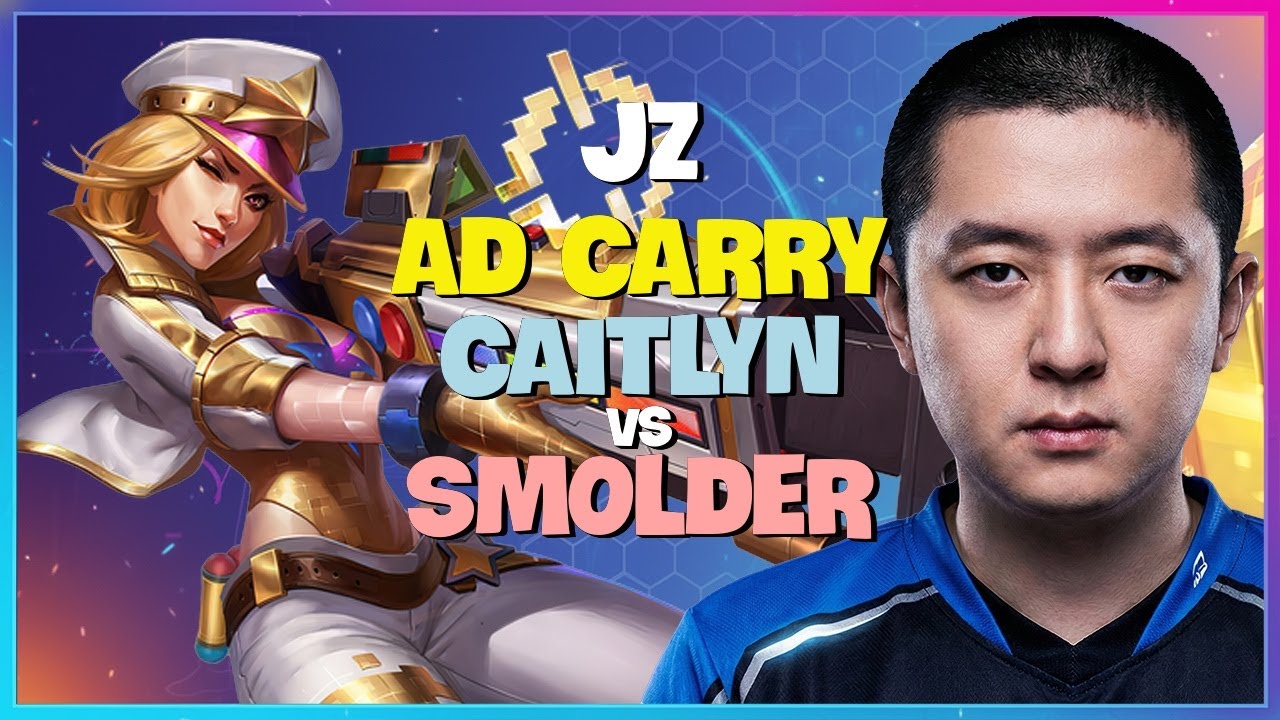 Cách Jz áp đảo khu vực đường dưới với combo Caitlyn bậc Thách Đấu Vietsub