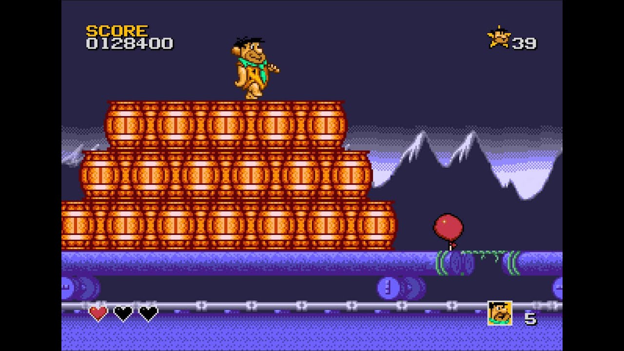 [TAS] Genesis The Flintstones by Archanfel in 17:05.99