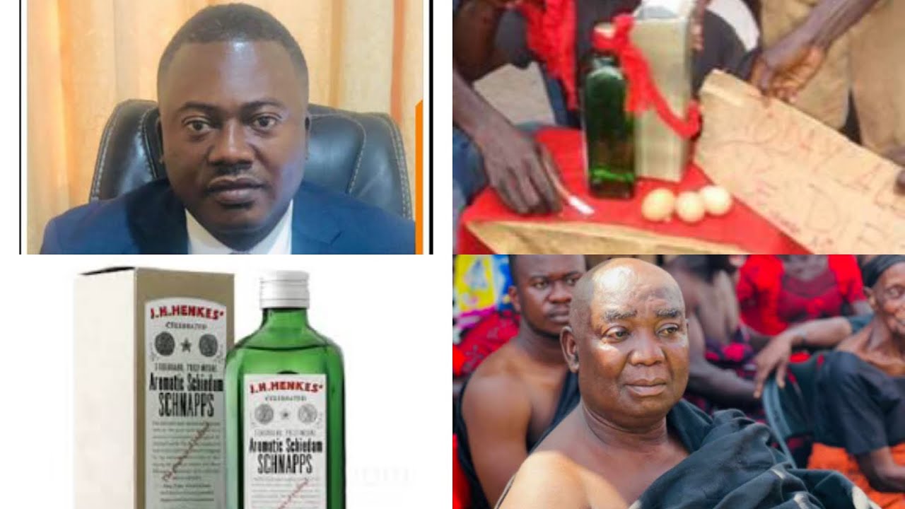 Agogo Open Space brouhaha, Nananom storm new  plantain market with Schnapps