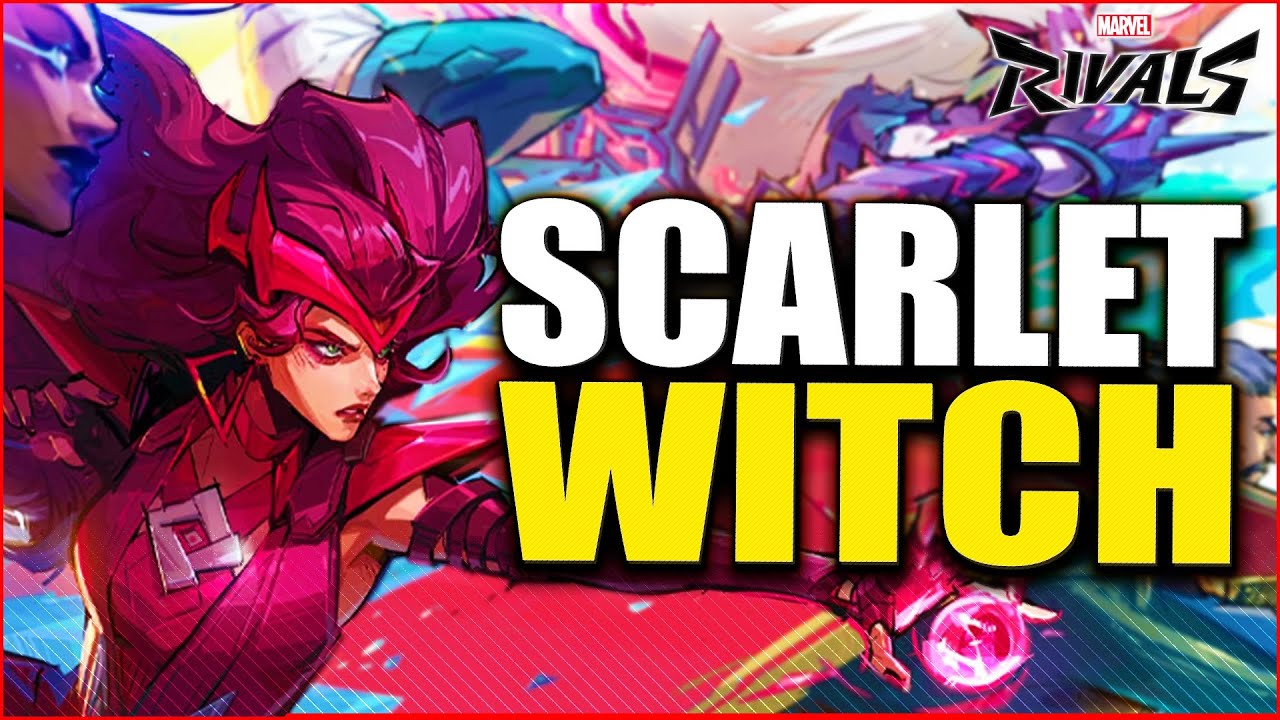 MARVEL RIVALS ► SCARLET WITCH (WANDA) PRÉSENTATION / GAMEPLAY POUR BIEN DÉBUTER FR