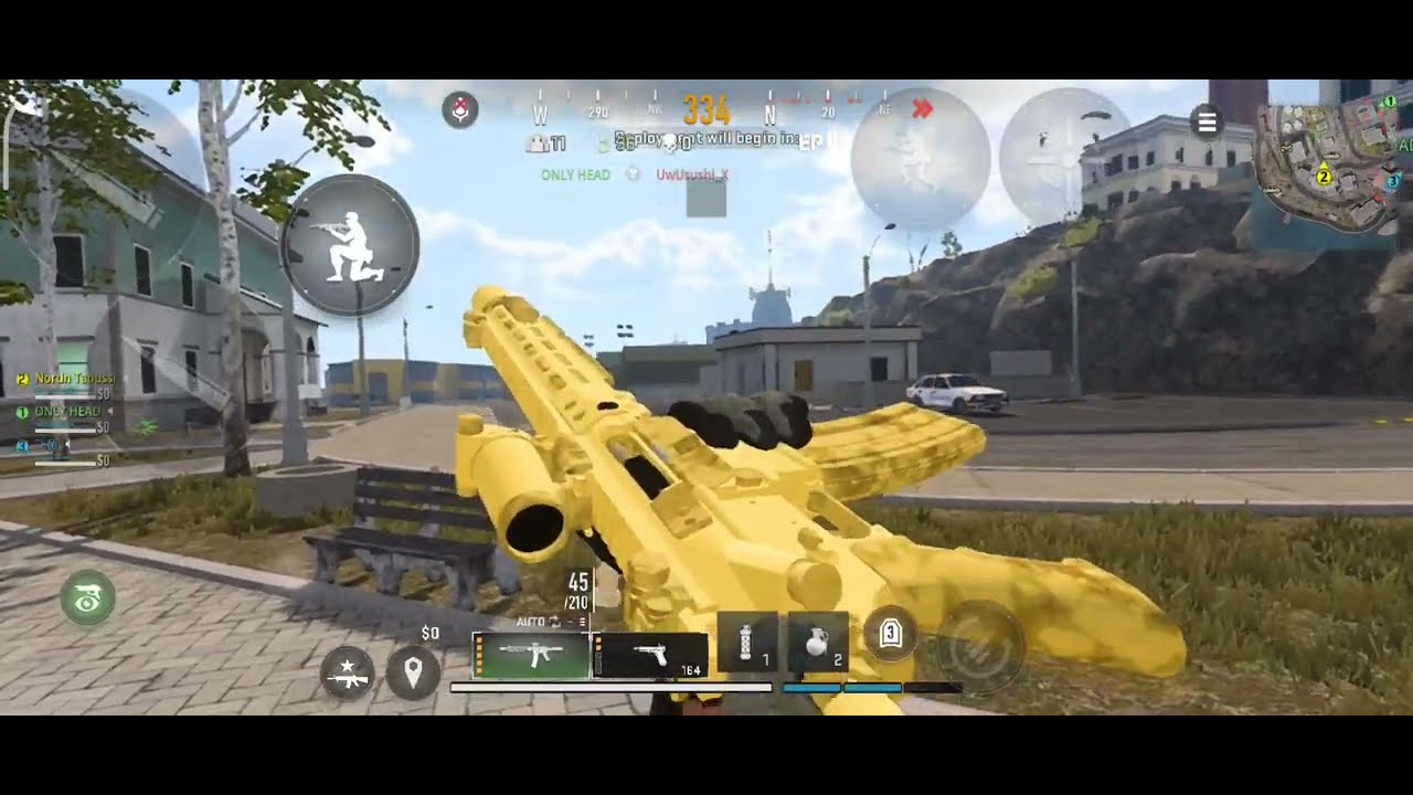 WARZONE MOBILE TPP GAMEPLAY