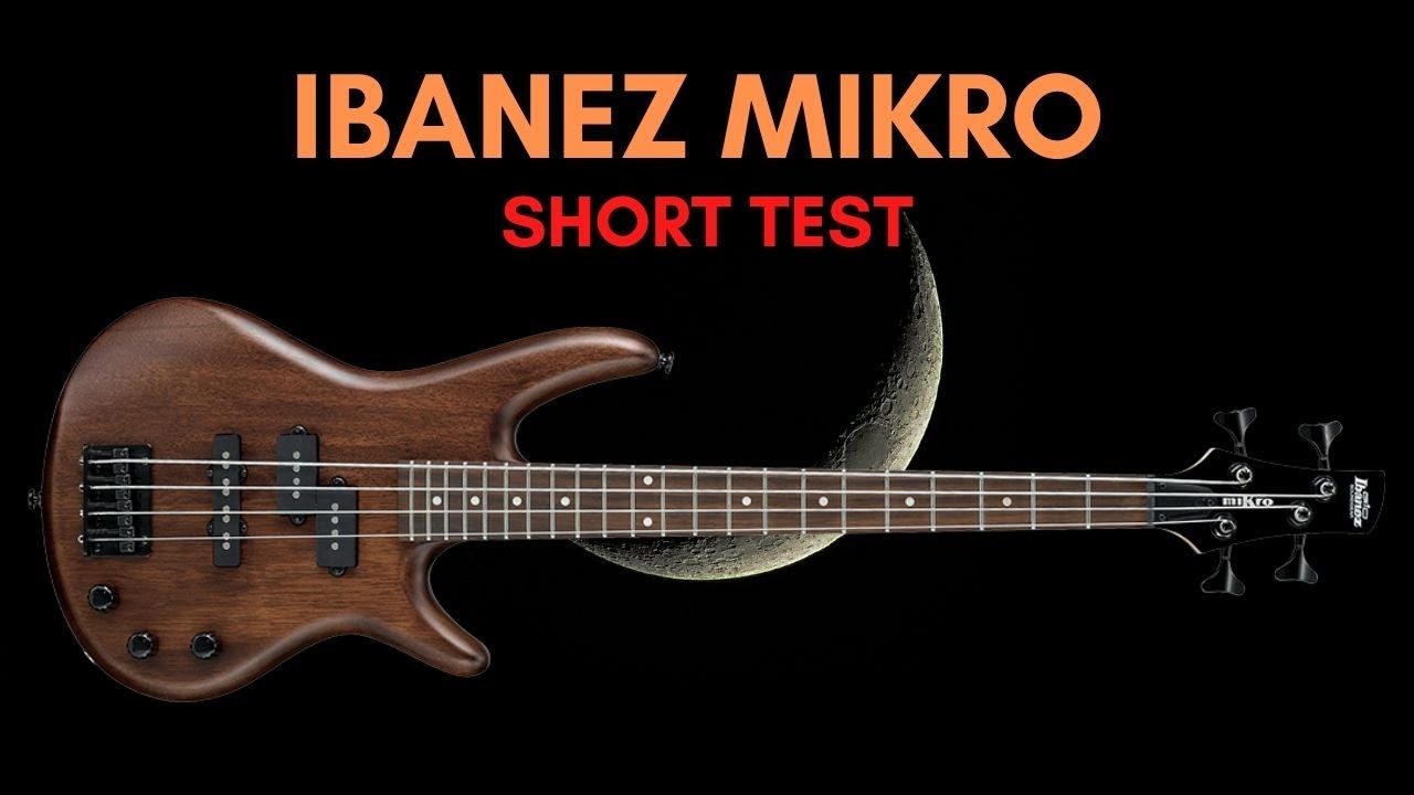 [Short Test] Ibanez Mikro Bass (Unboxing and improvisations)