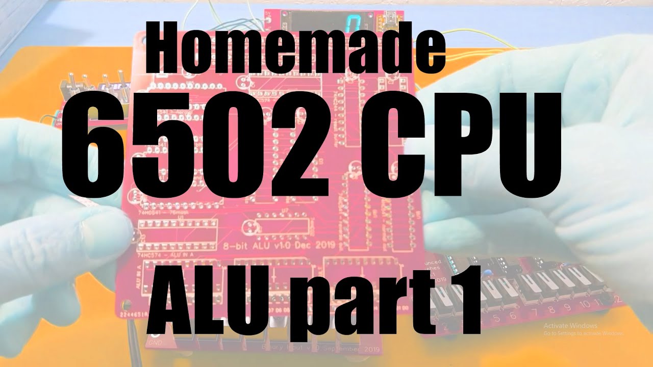 Making an ALU for my TTL 6502 CPU - part 1