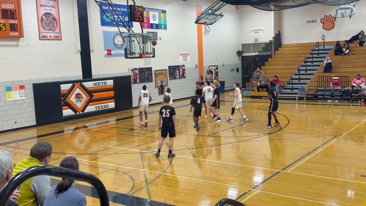 Roosevelt B Boys Basketball vs South