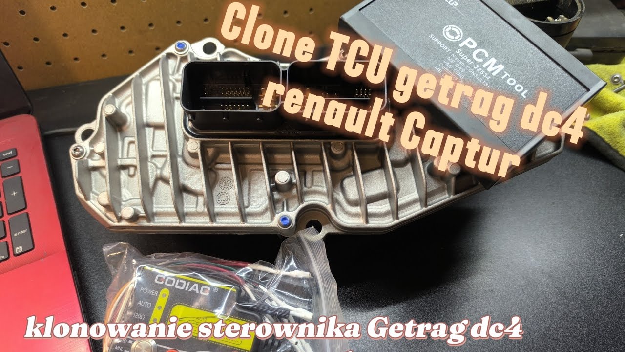 Getrag dc4 klon tcu Renault Captur Godiag Link do zakupu sterowników w opisie 