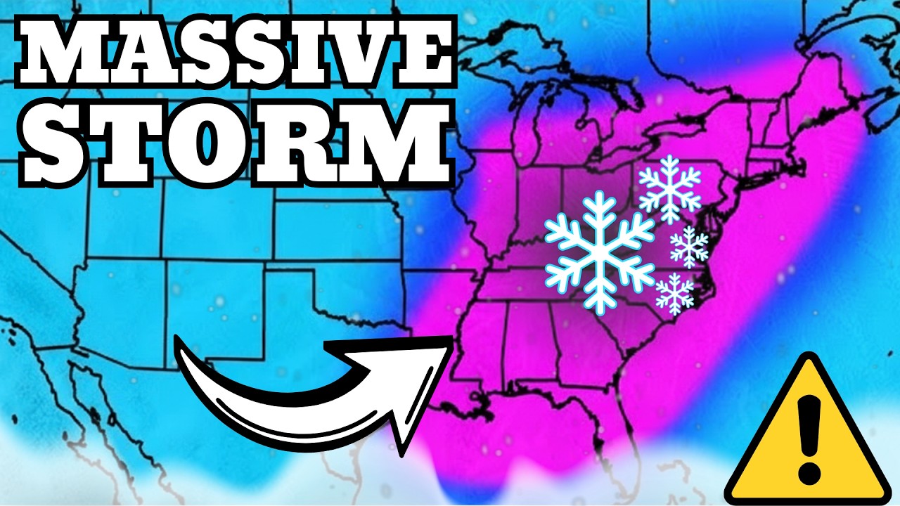 MASSIVE Storm & HEAVY SNOW This Week! 80 Cities Forecast...