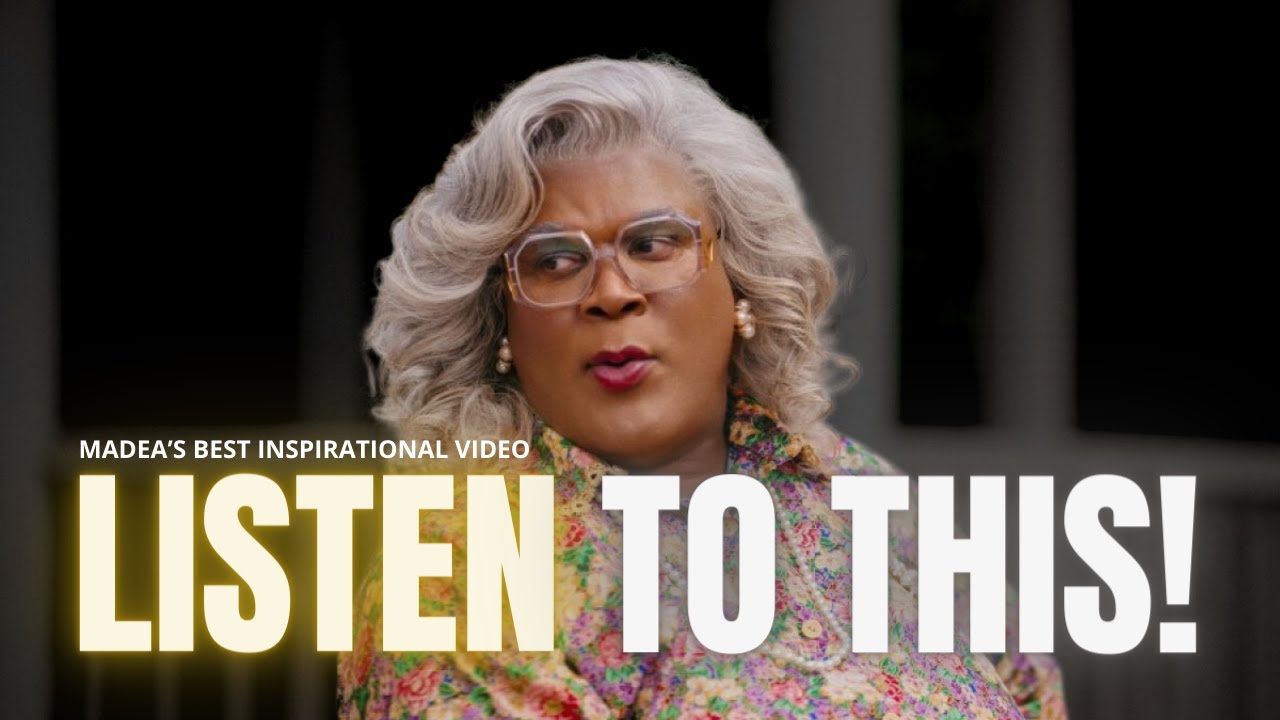 Madea - Broken People Raise Broken People | Life-Changing Speech You Can't Miss! (MUST WATCH!!)