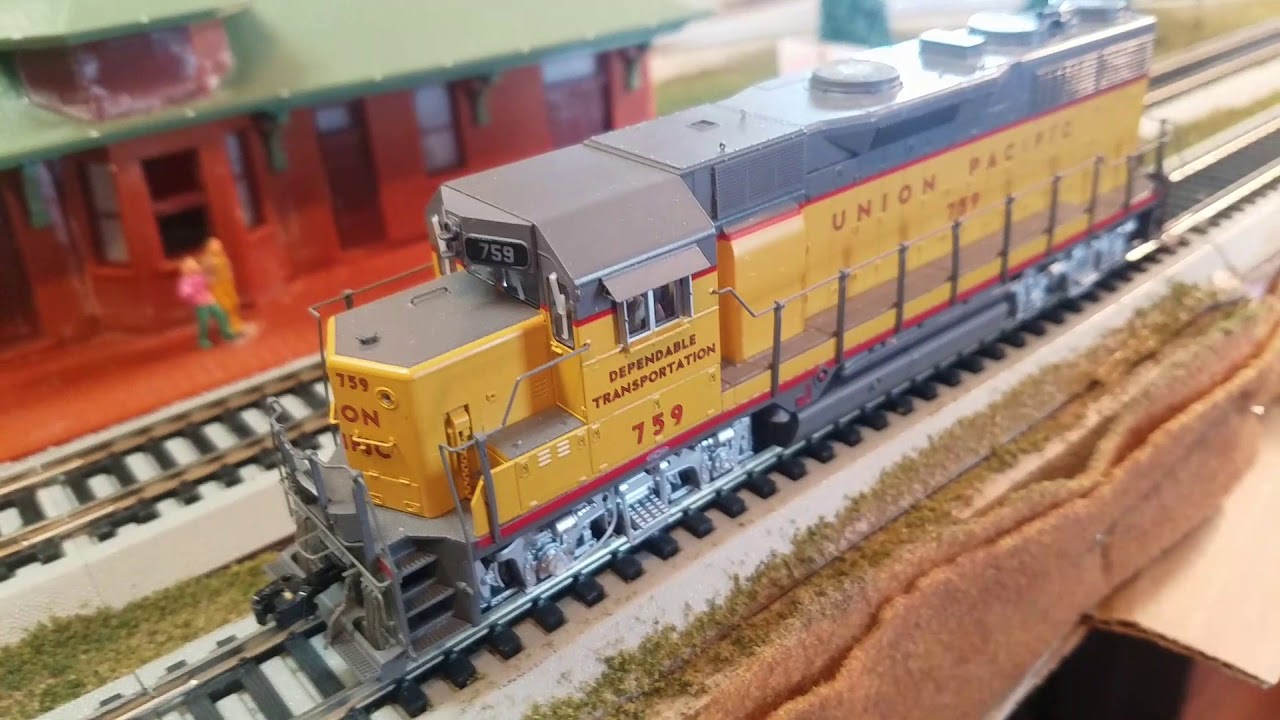 Review-MTH HO gp35 with Proto 3 sound!!! Union Pacific 759