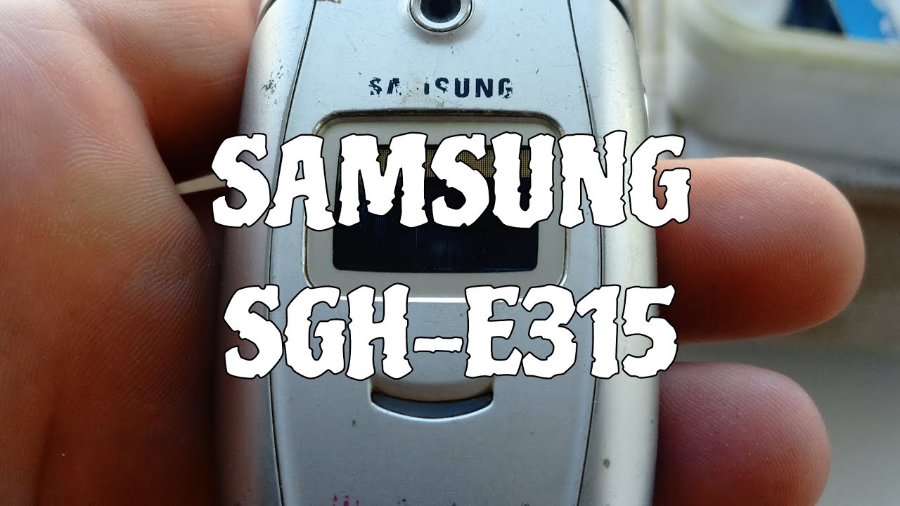 Обзор на Samsung SGH-E315