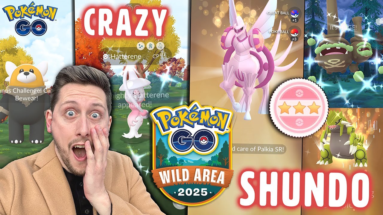 *GO Wild Area* SHUNDO! Day 2 EPIC Mighty HUNDO Grind & Shadow Shiny Darkrai Grind! (Pokemon GO)