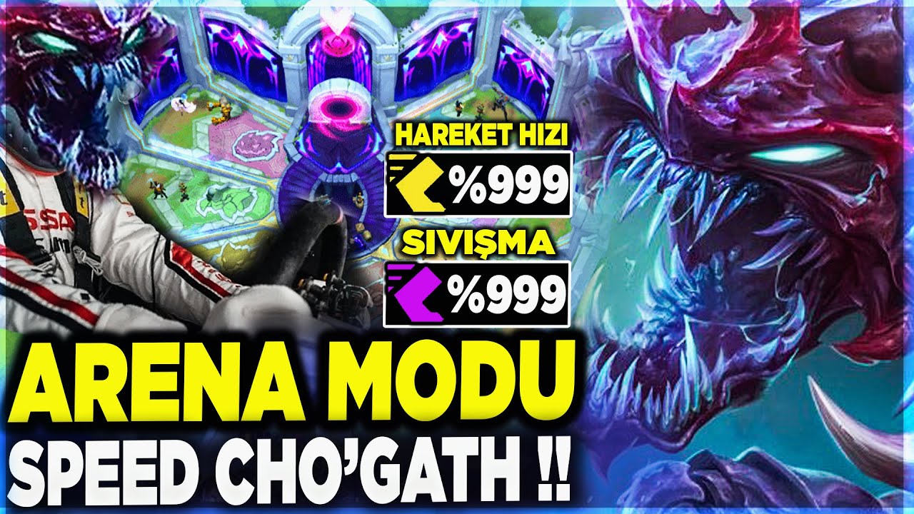 AŞIRI EĞLENCELİ BİR VİDEO !! SPEED.HACK ARENA CHO'GATH !! | Ogün Demirci