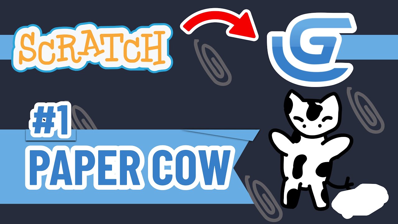 Recreate Scratch Games in GDevelop | Paper Cow