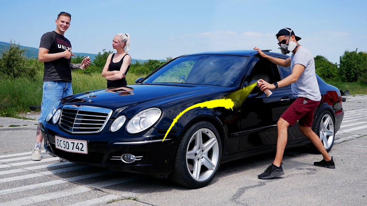 I Customized Stranger's MERCEDES! (and messed up...)