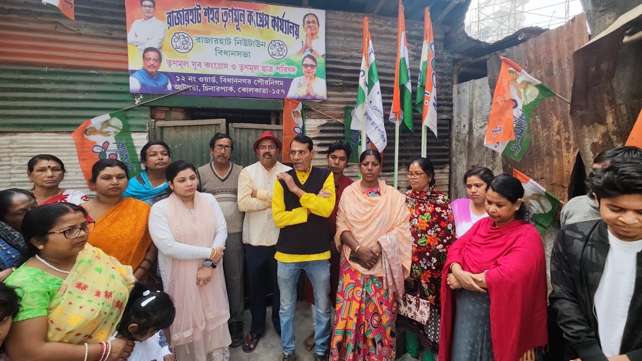বিধাননগর ১২নংওয়ার্ডে ২৩শেজানুয়ারি নেতাজি সুভাষচন্দ্রবসুর জন্মদিবসে পতাকা উত্তোলন,মাল্যদান কর্মসূচি