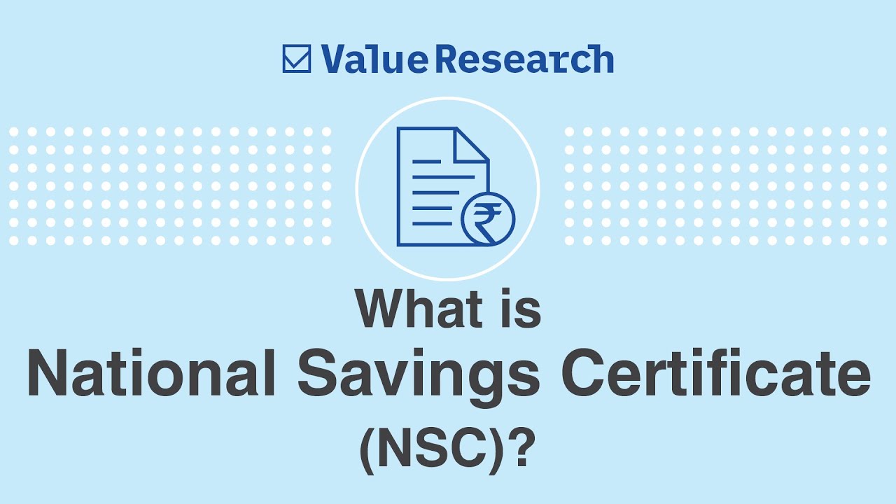 What is National Savings Certificate (NSC)? | Explainer