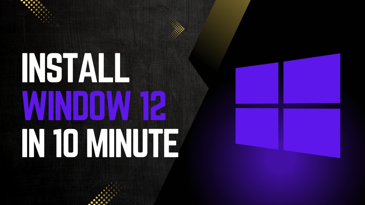 🔥 Install Windows 12 in Just 10 Minutes! 🚀