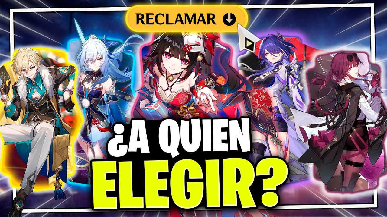 NO DESPERDICIES tu 5⭐ GRATIS | ¿A quién reclamar en Honkai Star Rail?