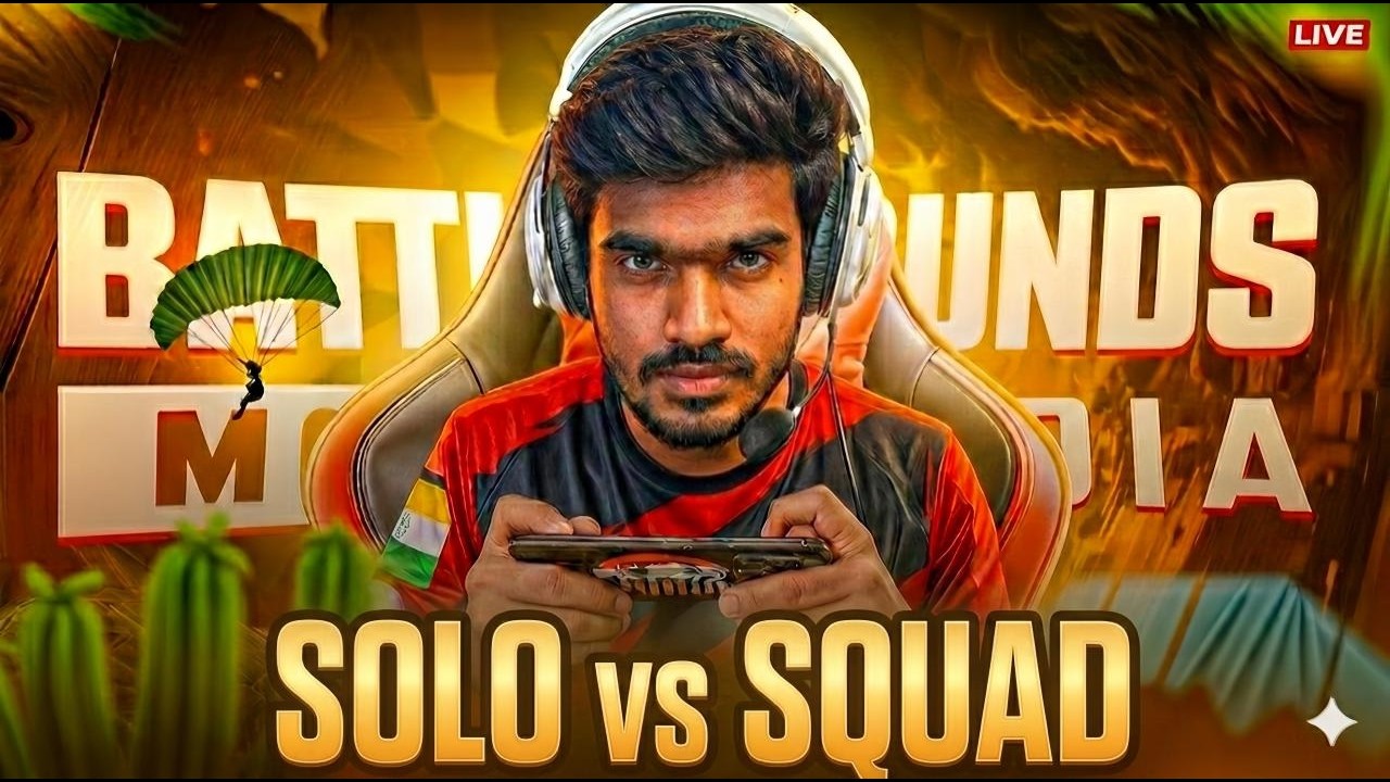 🔴 LIVE - BGMI 4.2 UPDATE! #1 | SOLO VS SQUAD | @IXENLIVE