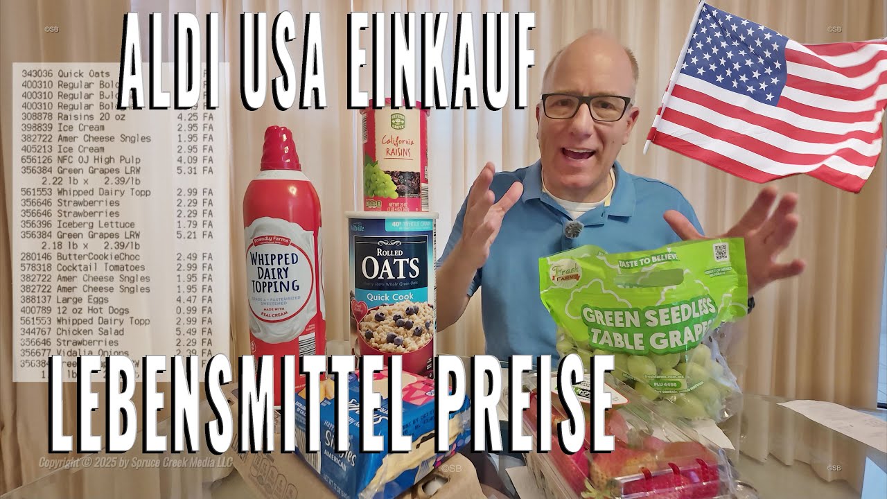 Was kosten Lebensmittel in den USA 🇺🇸?