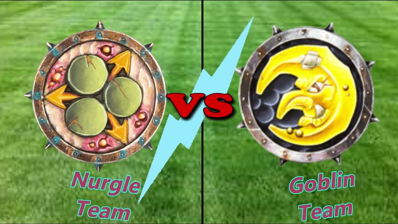 Blitz Bowl #15 Nurgle Team vs Goblin Team #bloodbowl #blitzbowl