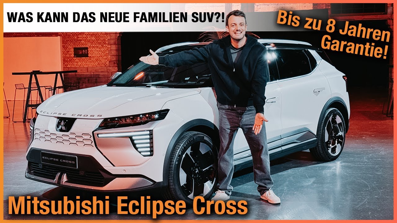 Mitsubishi Eclipse Cross (2026) Alles zum NEUEN Familien SUV mit 8 Jahren Garantie! Review | Test