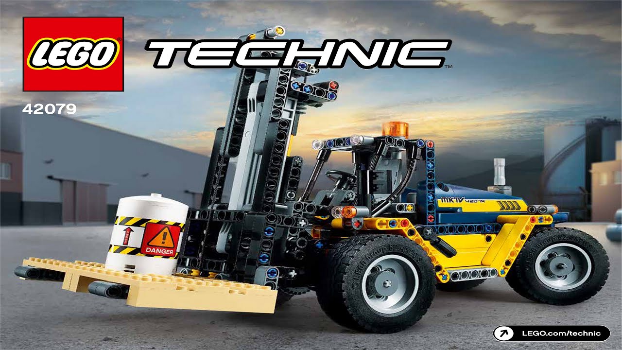 ⚙ LEGO instructions ⚙ Technic ⚙ 42079 ⚙ Heavy Duty Forklift ⚙ (Model A) ⚙