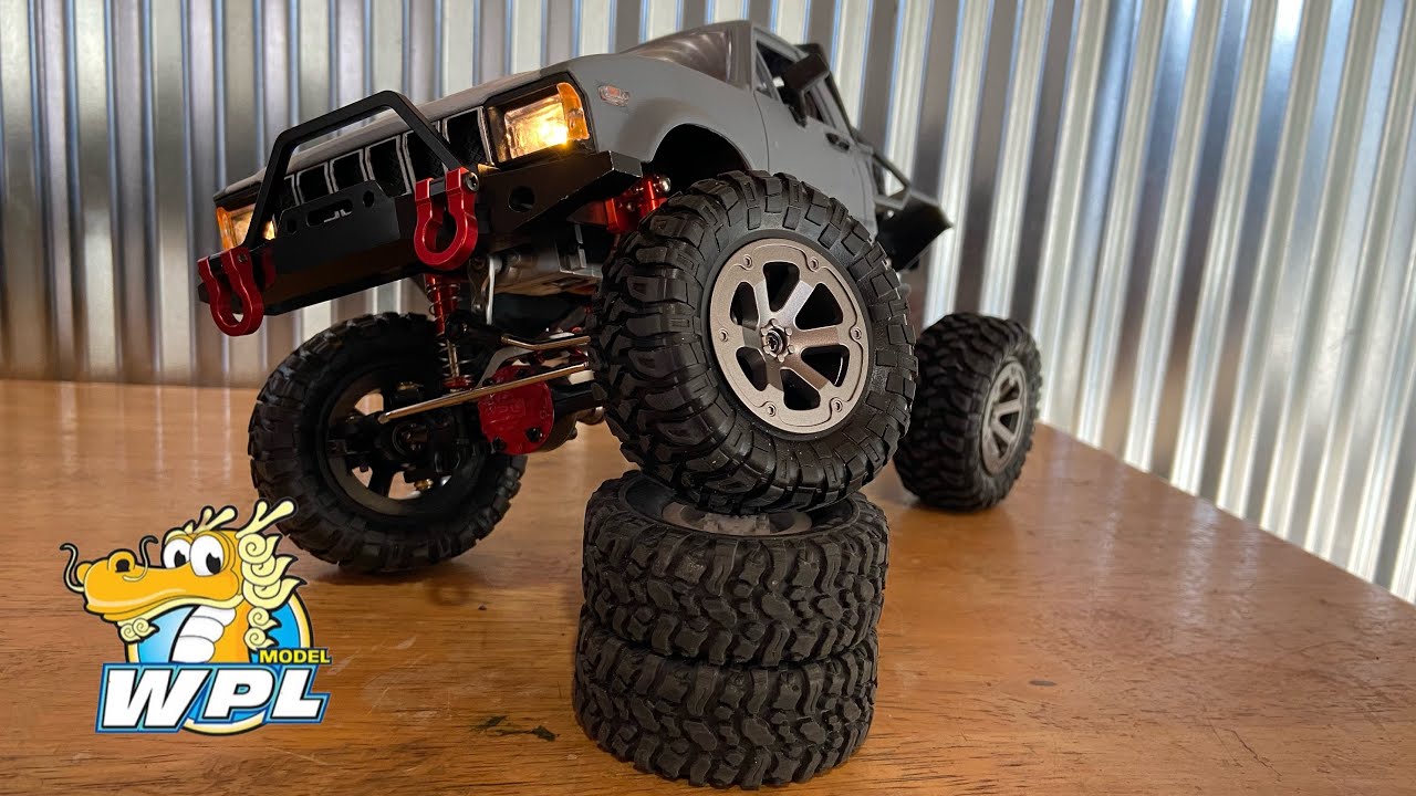 WPL C14 - Wheel and Tire Upgrade - Putting it Back Together