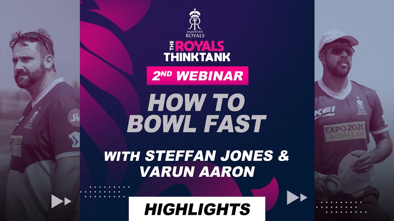 The Royals Thinktank | How to bowl fast ft. Steffan Jones & Varun Aaron