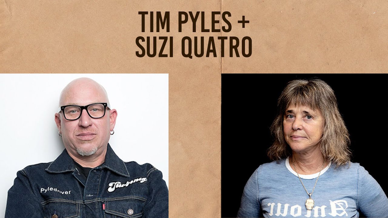 Tim Pyles with Suzi Quatro!