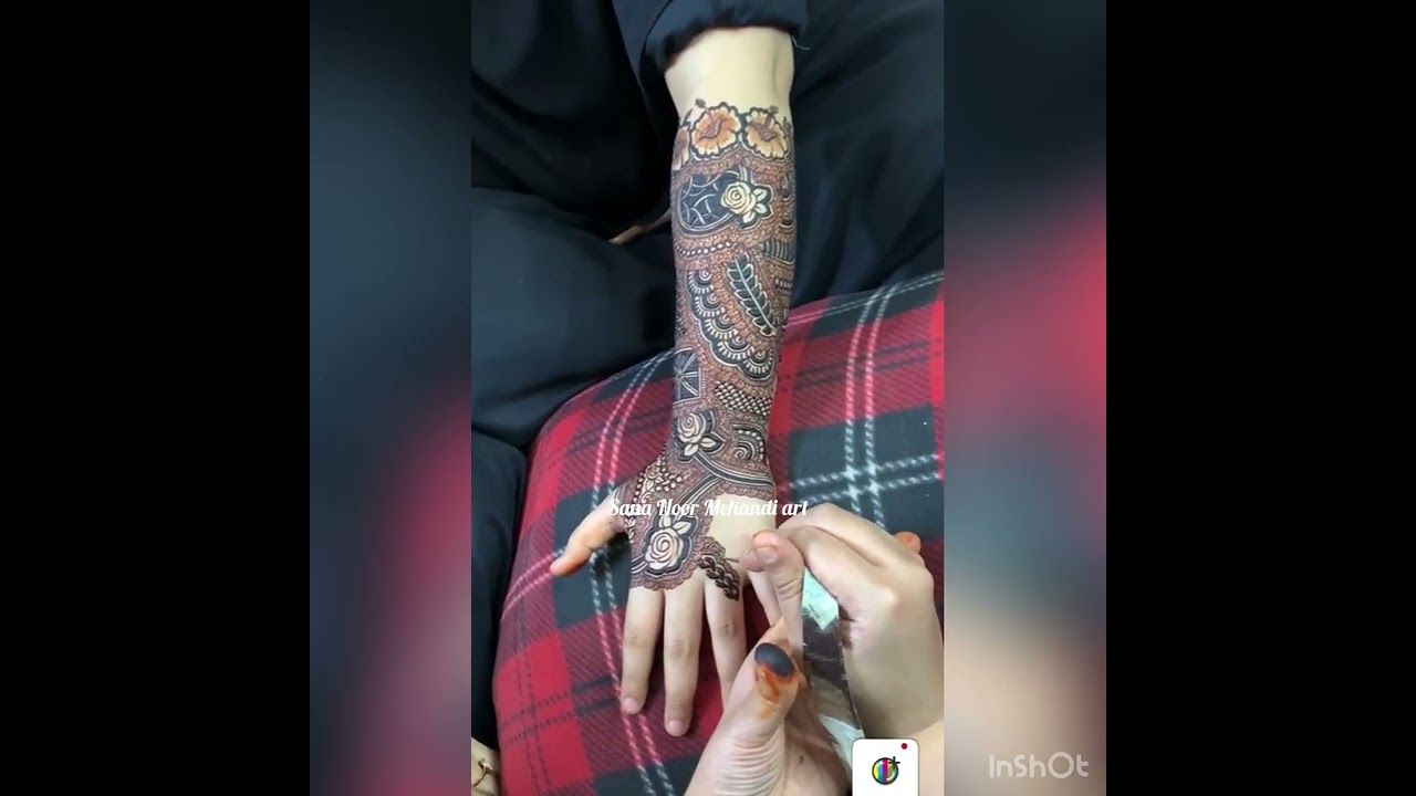@Sananoormehandiart BRIDAL MEHANDI