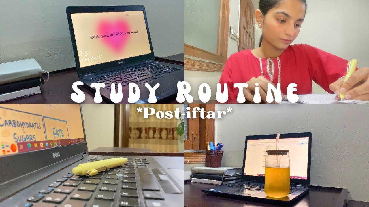 The Ultimate Post-Iftar Study Routine for Maximum Productivity📚