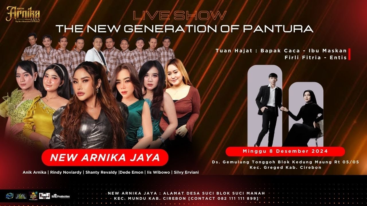🔴 LIVE SIANG NEW ARNIKA JAYA MINGGU, 8 DESEMBER 2024 DESA GEMULUNG TONGGOH KEC. GREGED KAB.CIREBON