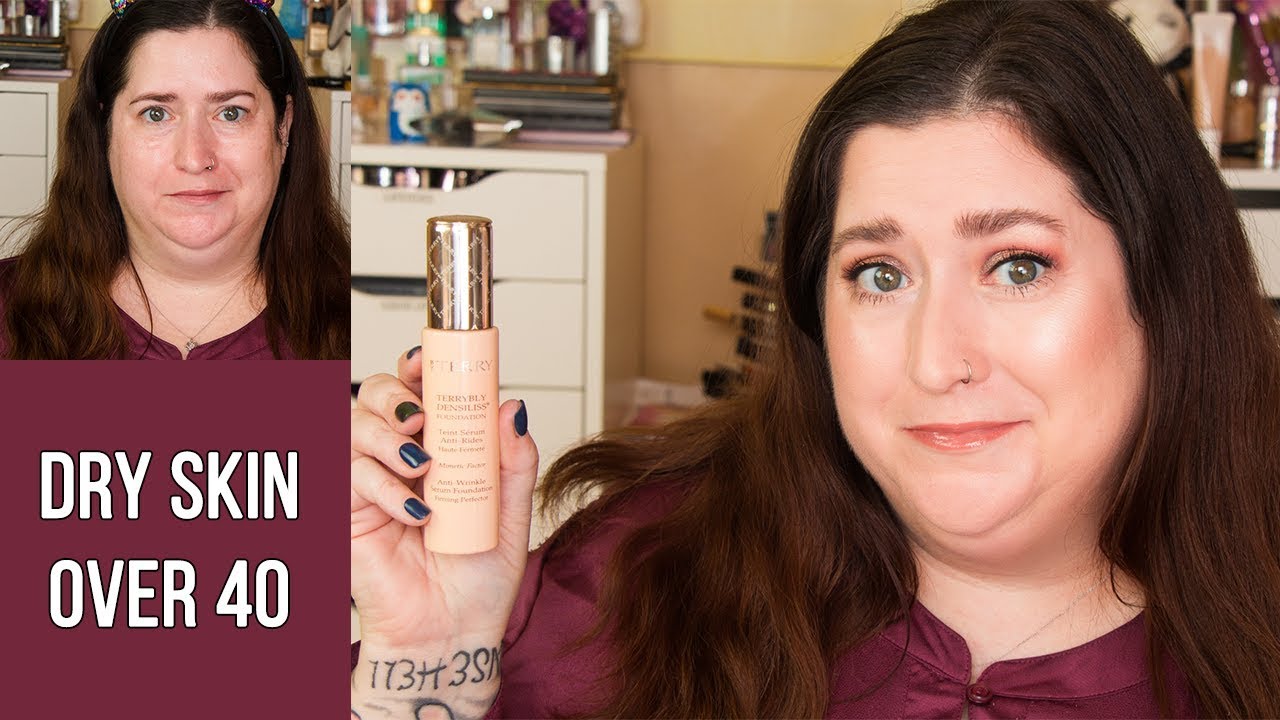 BY TERRY TERRYBLY DENSILISS ANTI-WRINKLE SERUM FOUNDATION | Dry Skin Review & Wear Test
