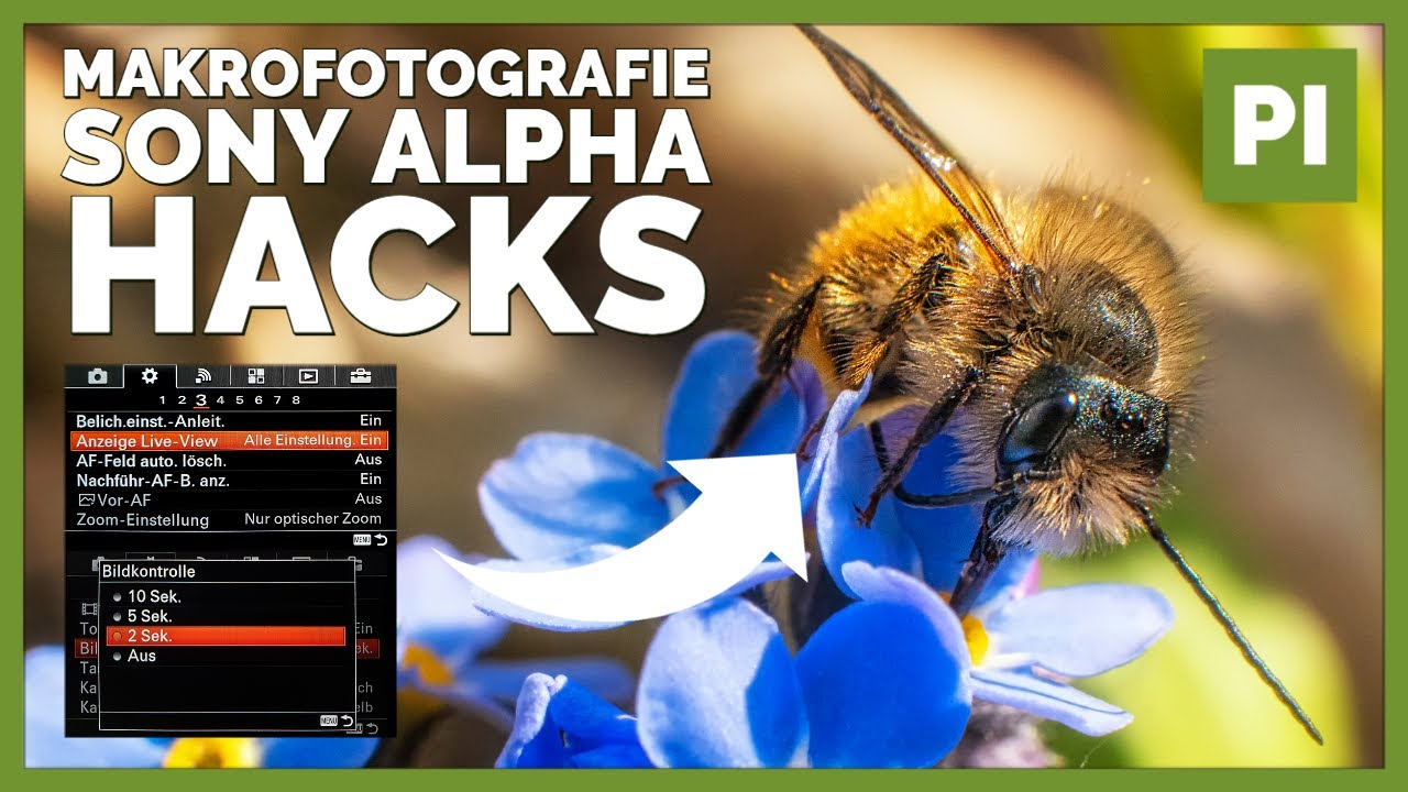 2 Sony Alpha Hacks für Makrofotos mit Blitz
